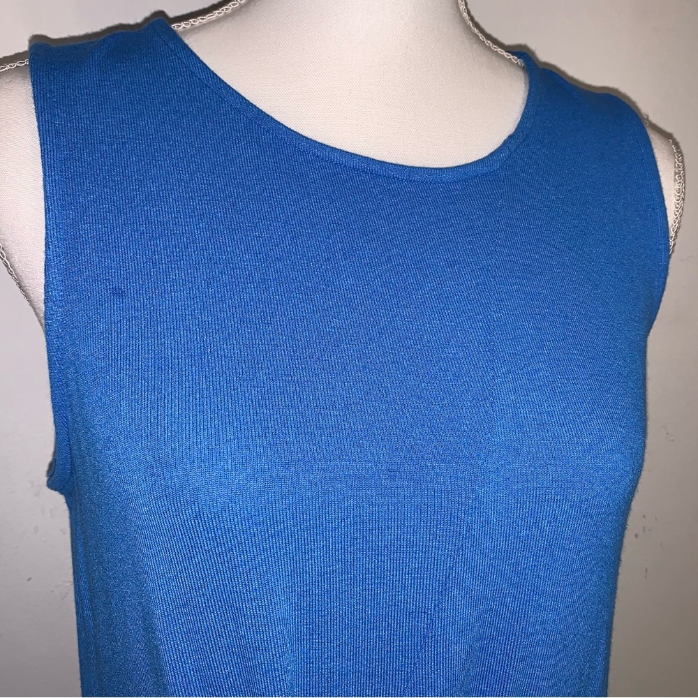 Ann Taylor | Blue Sleeveless Top - Picture 2 of 5